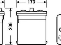 Baterie acumulator CHRYSLER GRAND VOYAGER V RT EXIDE EK508