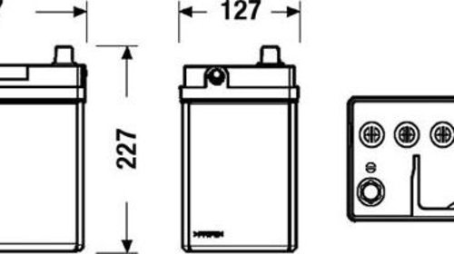 Baterie acumulator HONDA HR-V GH EXIDE EB454