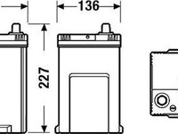 Baterie acumulator MAZDA 121 I DA Producator EXIDE EA456
