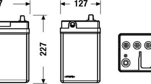 Baterie acumulator MITSUBISHI LANCER I A17 EX