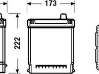 Baterie acumulator TOYOTA LAND CRUISER 80 J8 Producator EXIDE EB704