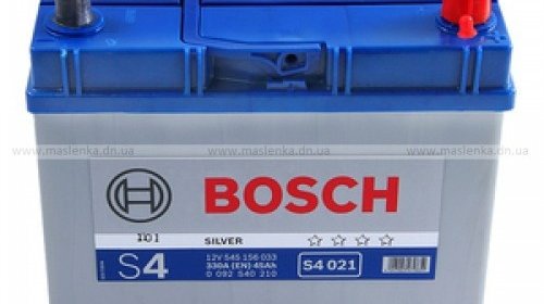 BATERIE ASIA BOSCH S4 021 12V 45AH 330A 238X1