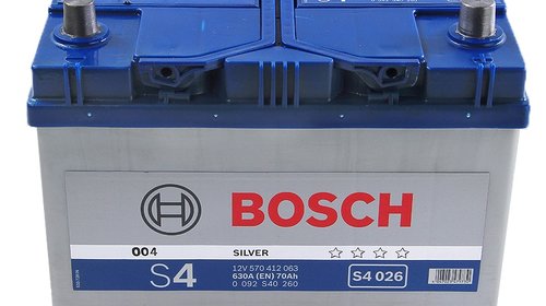 BATERIE ASIA BOSCH S4 026 12V 70AH 630A 261X1