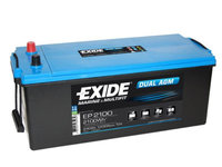 Baterie auto autilitara Exide DUAL(12V)AGM 240Ah 1200A