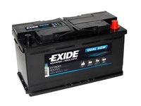 Baterie auto autoutilitara Exide DUAL (12V) AGM 92Ah 850A