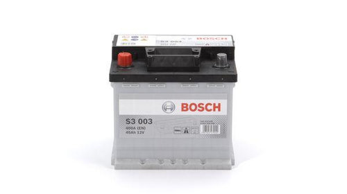 Baterie auto Bosch S3 (12V) 45Ah 400A RE