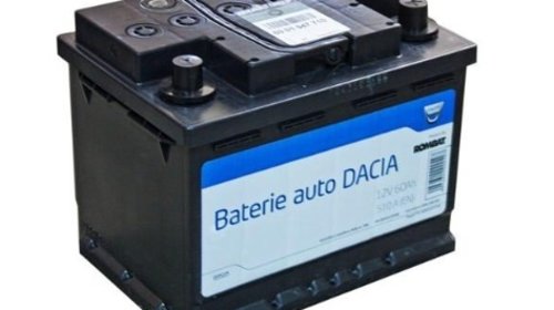 Baterie auto Dacia OE 12V 60 Ah 540 A 6001547