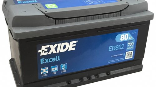 Baterie auto EXIDE S4 80Ah/740A