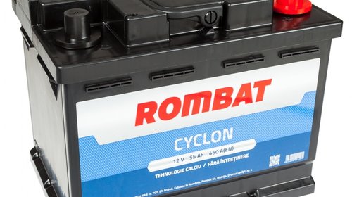 Baterie Auto Rombat Cyclon 55Ah