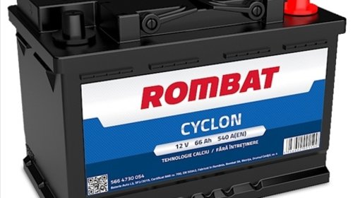 Baterie Auto Rombat Cyclon 66ah