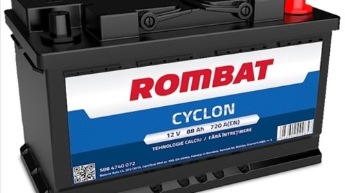 Baterie Auto Rombat Cyclon 88ah