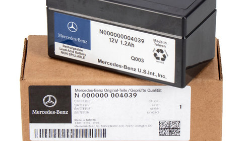 Baterie Auxiliara Oe Mercedes-Benz AGM 1.2Ah 