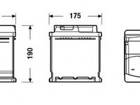 Baterie BMW Seria 5 (E60) (2003 - 2010) Exide EB800