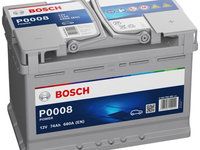 Baterie Bosch Power P0008 74Ah 680A 12V 0 092 P00 080