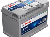 Baterie Bosch Power P0008 74Ah 680A 12V 0 092 P00 080