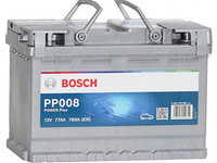 Baterie Bosch Power Plus 77Ah 780A 12V 0 092 PP0 080