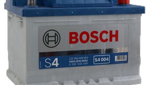 BATERIE BOSCH S4 004 12V 60AH 540A 242X175X17