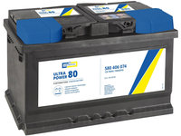 Baterie Cartechnic Ultra Power 80Ah 740A 12V CART580406074