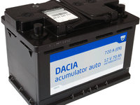 Baterie Dacia 70Ah 720A 12V 6001547711