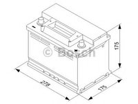 Baterie de pornire 0 092 S30 070 BOSCH pentru Bmw Seria 3 Bmw Seria 8 Ford Sierra Ford Granada Ford Scorpio Opel Vectra Ford Fiesta Audi 80 Ford Courier Ford Escort Ford Orion Ford Verona Opel Rekord Opel Omega Opel Senator Audi 100 Audi 500 Audi Qua