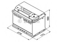 Baterie de pornire 0 092 S40 080 BOSCH pentru Bmw Seria 3 Alfa romeo 75 Alfa romeo 155 Bmw Seria 5 Bmw Seria 6 Bmw Seria 7 Mercedes-benz 190 Mercedes-benz 8 Mercedes-benz Limuzina Mercedes-benz E-class CitroEn C4 Mercedes-benz Kombi Seat Alhambra