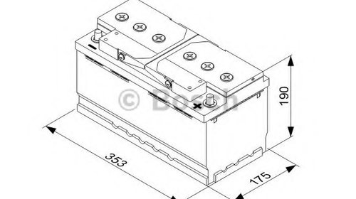 Baterie de pornire 0 092 T30 130 BOSCH pentru