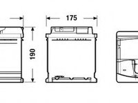 Baterie de pornire AUDI 100 (43, C2) (1976 - 1982) EXIDE _EA1000