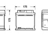 Baterie de pornire AUDI 90 (89, 89Q, 8A, B3) (1987 - 1991) EXIDE _EB712