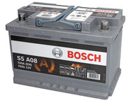 Baterie de pornire AUDI A3 (8L1) (1996 - 2003) BOSCH 0 092 S5A 080 piesa NOUA