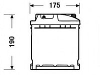 Baterie de pornire AUDI A3 (8L1) (1996 - 2003) EXIDE EC440 piesa NOUA