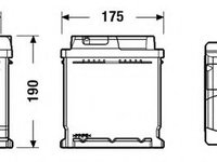 Baterie de pornire AUDI A3 Sportback (8PA) (2004 - 2013) EXIDE _EB620