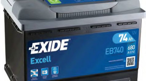 Baterie de pornire AUDI A4 (8K2, B8) (2007 - 2015) EXIDE EB740