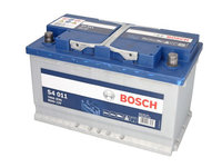 Baterie de pornire AUDI A4 Avant (8ED, B7) (2004 - 2008) BOSCH 0 092 S40 110 piesa NOUA
