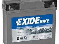 Baterie de pornire BMW MOTORCYCLES K, BMW MOTORCYCLES R 850, BMW MOTORCYCLES R 60 - EXIDE GEL12-19