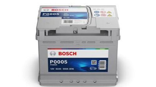 Baterie de pornire BOSCH 62Ah 12V