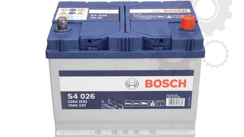 Baterie de pornire Bosch S4 argint 70ah 630a