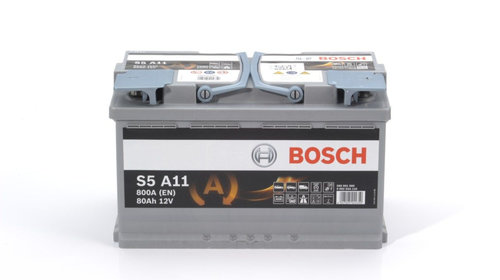Baterie de pornire BOSCH S5 80Ah 12V