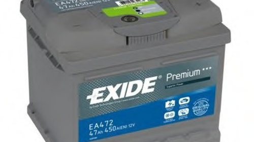 Baterie de pornire EA472 EXIDE pentru Opel Ve