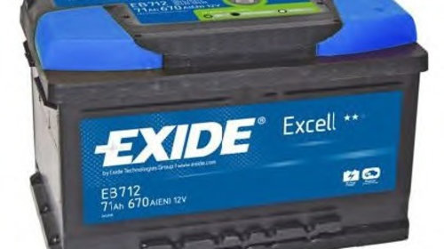 Baterie de pornire EB712 EXIDE pentru Alfa ro