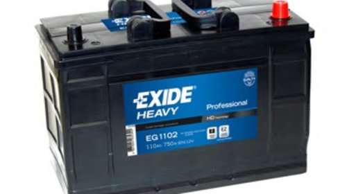 Baterie de pornire EG1102 EXIDE pentru Iveco 