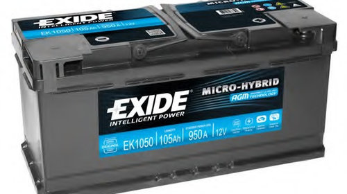 Baterie de pornire EK1050 EXIDE pentru Bmw X6