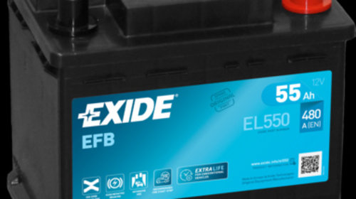 Baterie de pornire (EL550 EXIDE) ABARTH,ALFA 