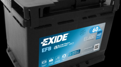 Baterie de pornire EL600 EXIDE pentru Fiat Pa