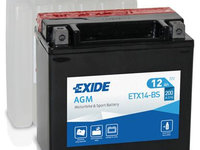 Baterie de pornire EXIDE AGM 12Ah 12V