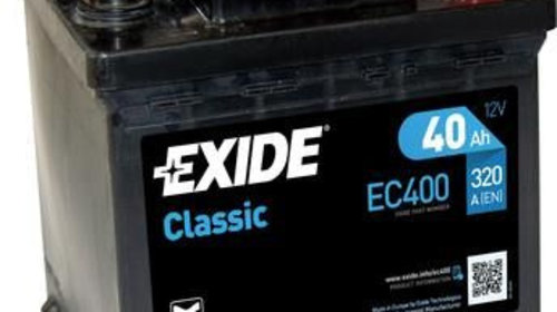Baterie de pornire EXIDE Classic 40Ah 12V