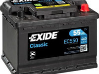 Baterie de pornire EXIDE Classic 55Ah 12V