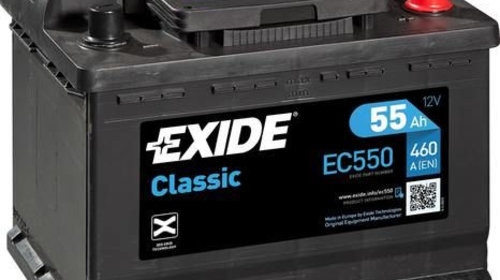 Baterie de pornire EXIDE Classic 55Ah 12V