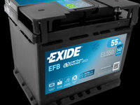 Baterie de pornire EXIDE EFB 55Ah 12V