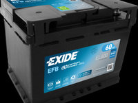 Baterie de pornire EXIDE EFB 60Ah 12V