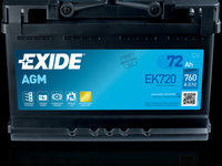Baterie de pornire EXIDE EK720